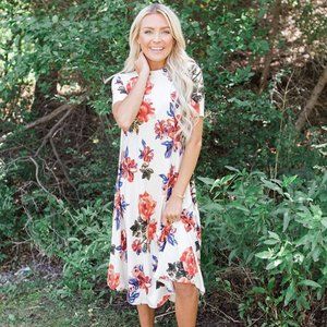 Floral Swing Dress